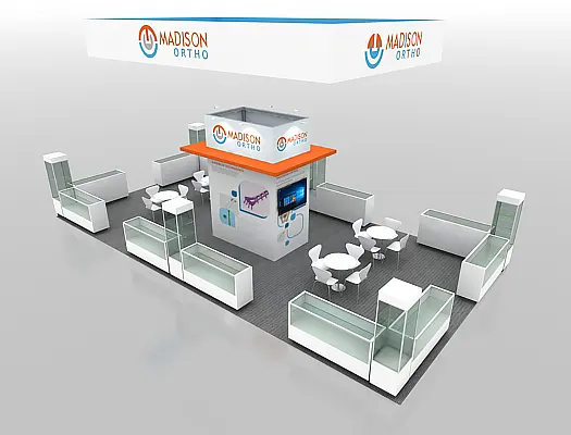 20×40 Trade Show Booth Rental