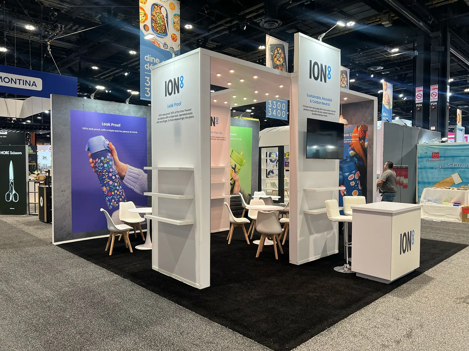 Custom ION8 Booth Case Study