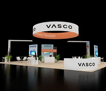 40x50 Booth With Circular Halo