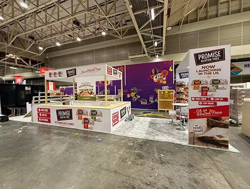 10x30 Trade Show Booth designed and build by Triumfo Inc.