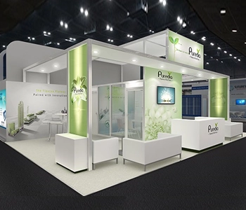 Explore 20x30 Island trade show booths