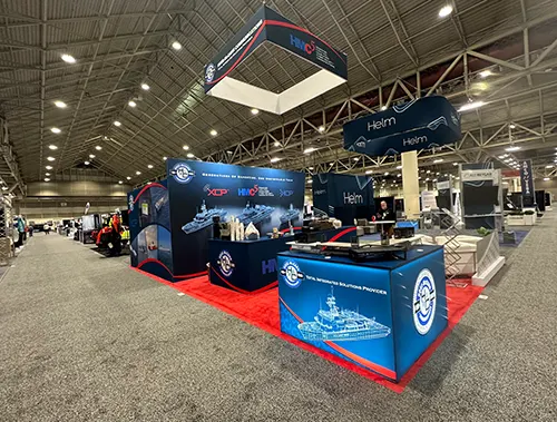 40x50 Custom Trade Show Booth in USA