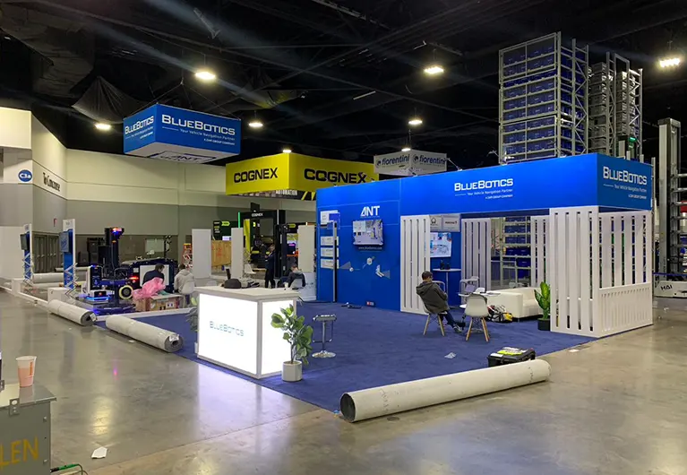 30x30 Trade Show Booth Rental at Modex Expo 2024 in Atlanta