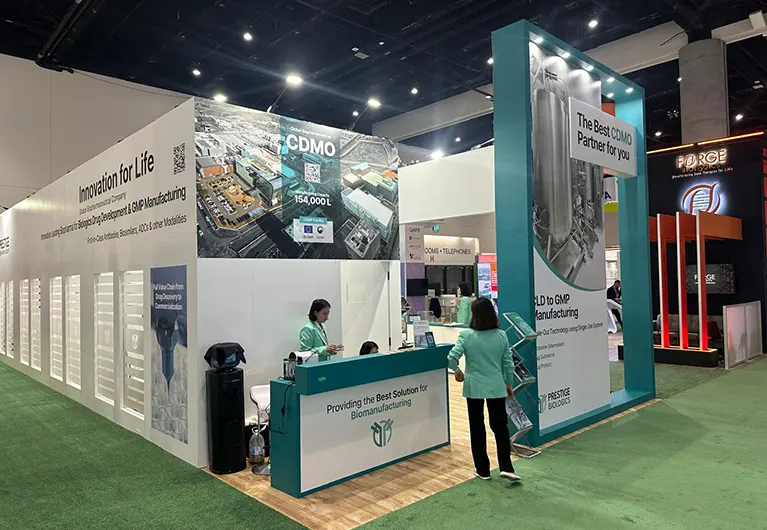 20x40 Trade Show Booth at BIO International 2024 for CDMO