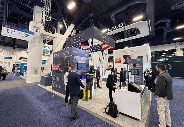 30x30 Trade Show Booth at CES 2026 in Las Vegas for ARPA-E