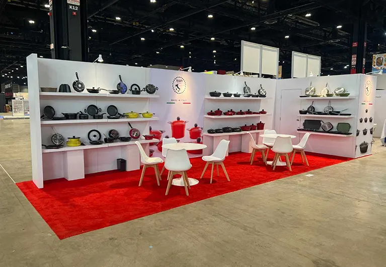 10x30 Trade Show Exhibit Rental at IHA 2023 in Chicago