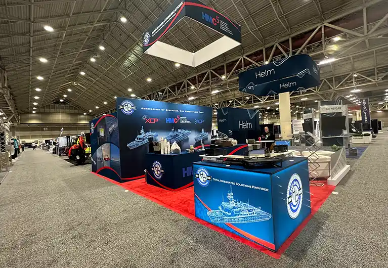 20x20 Trade Show Booth Rental at International WorkBoat Show 2025, New Orleans