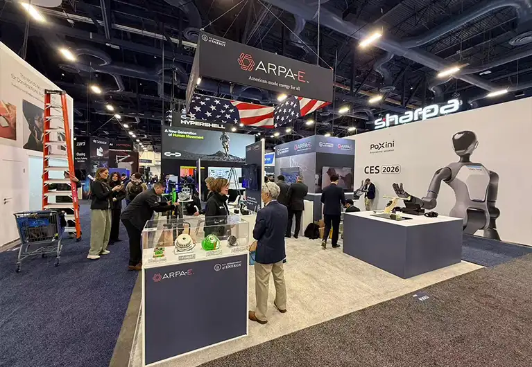 Custom exhibit at CES 2026, Las Vegas