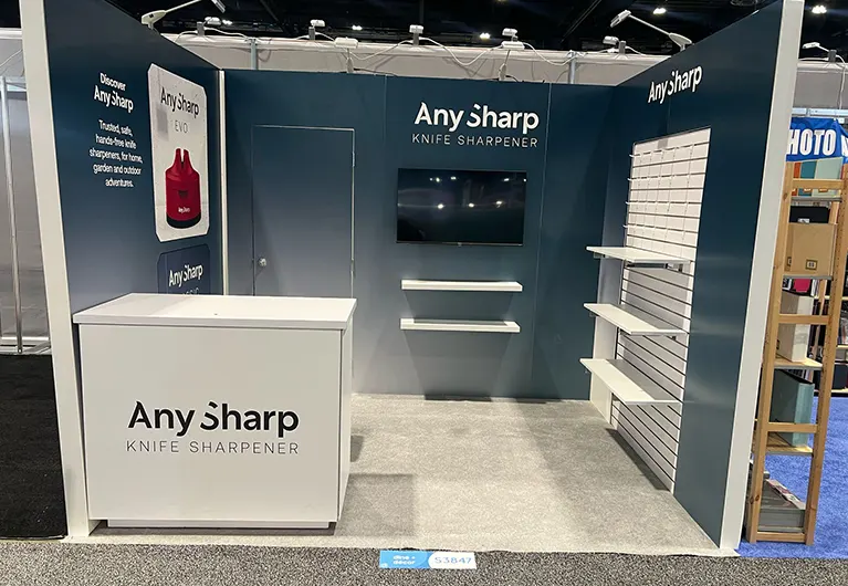 ANY Sharp exhibit booth at IHS 2025