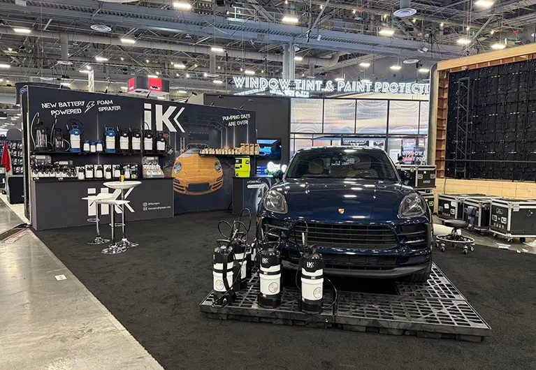20x20 Trade Show Booth Rental for Tedial at Promat 2025 Designed and Built by Triumfo Inc. in Chicago, USA