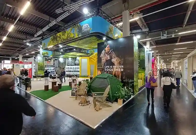 Exhibit Booth at Global Gaming Expo (G2E) in Las Vegas 