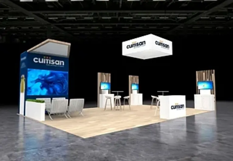 40x40 Trade Show Booth Designs