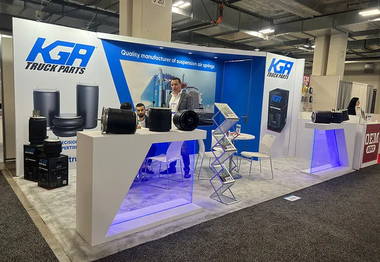 10x20 Trade Show Booth Rental in Los Angeles for KGA